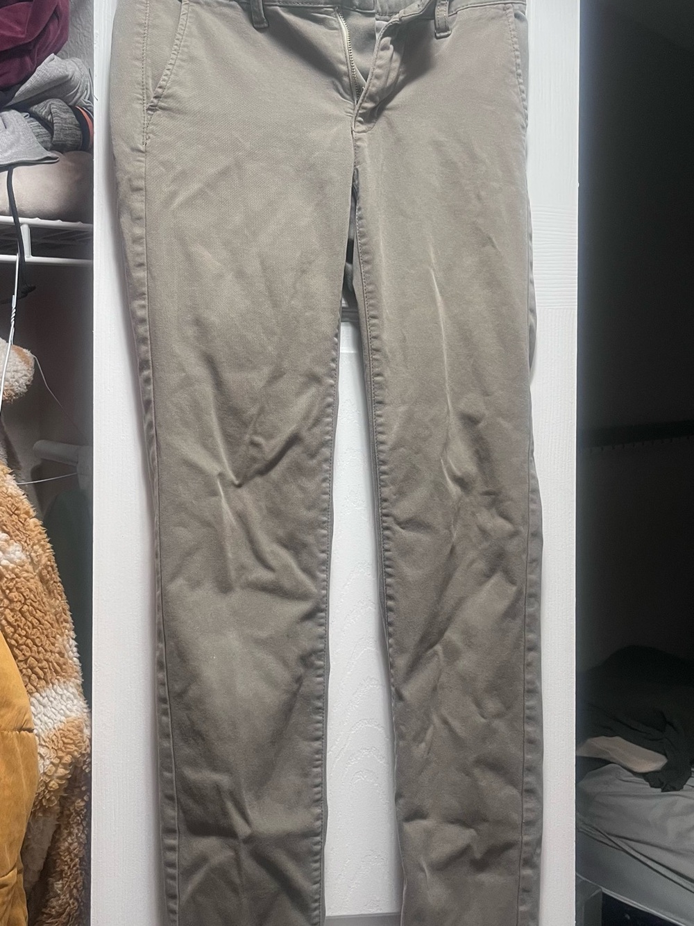American Eagle Outfitters Olive Skinny Pants